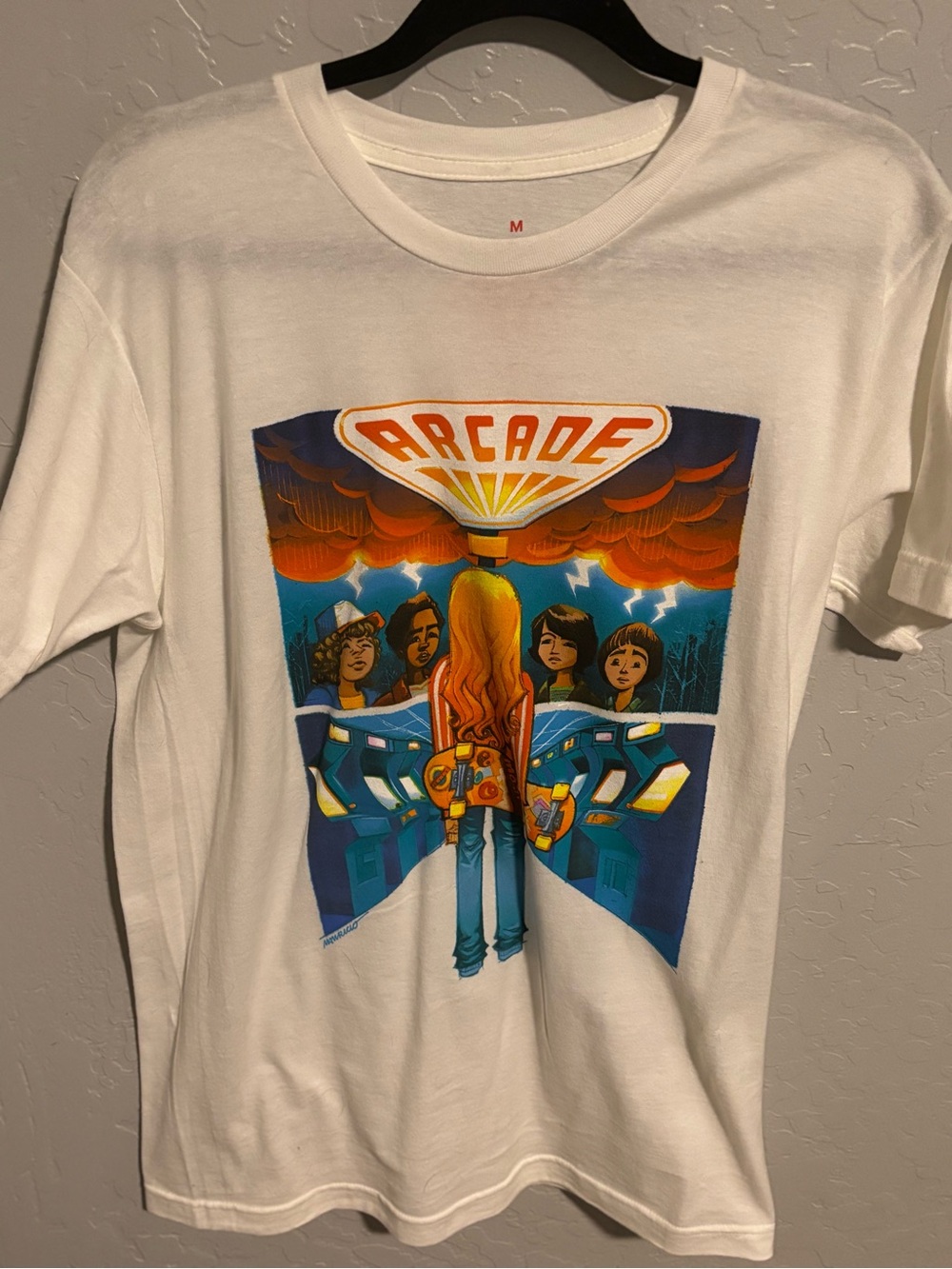 Stranger Things Netflix White Tee